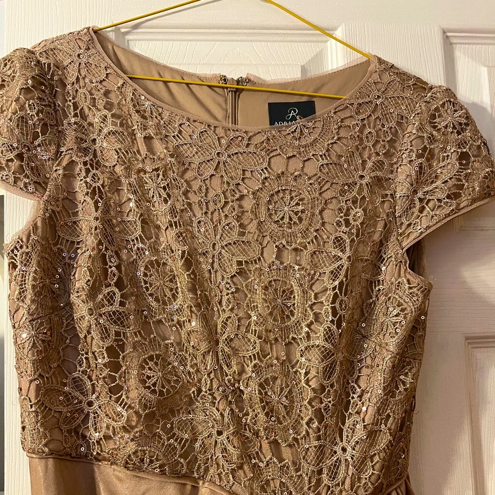 Adrianna Papell size 8 gown